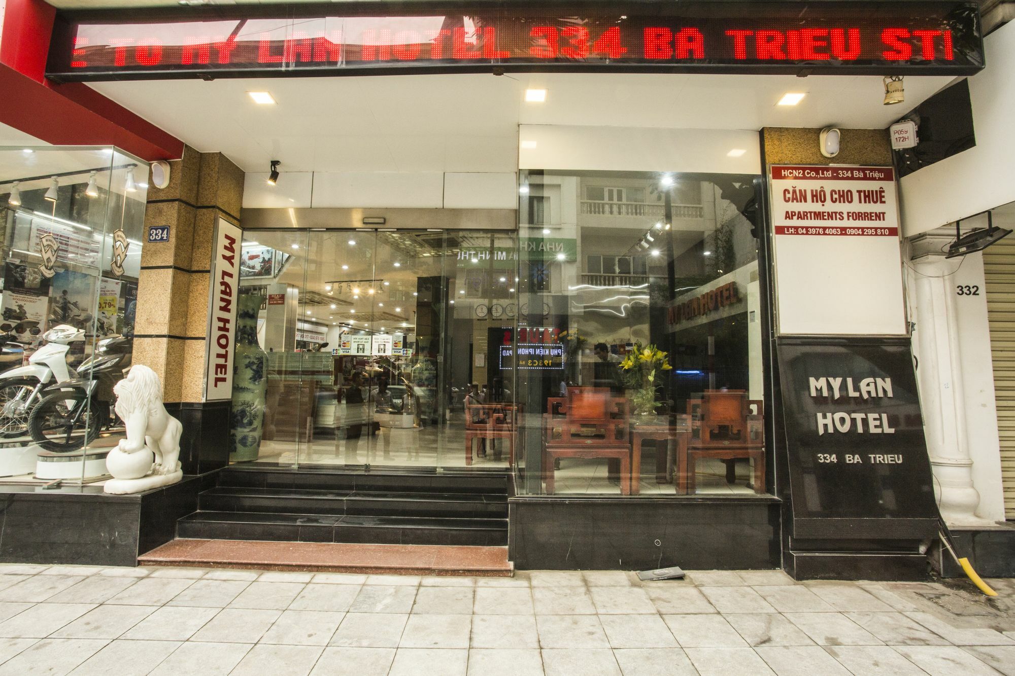 My Lan Hanoi Hotel Exterior photo